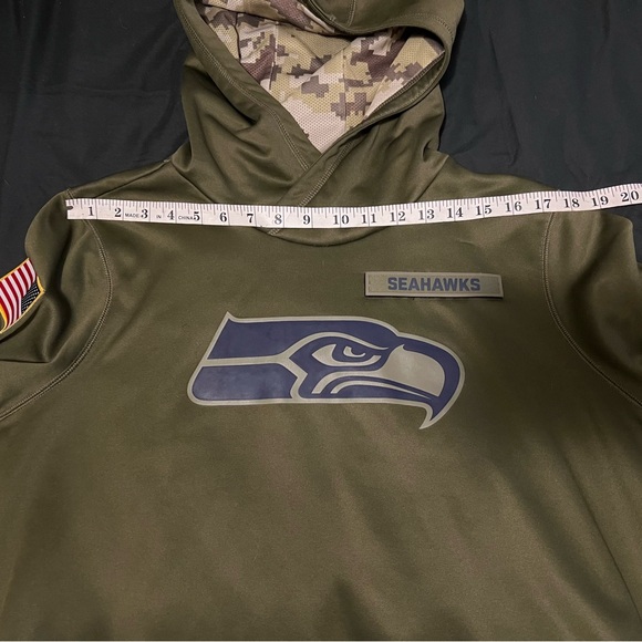 Women’s Nike Olive Green Salute to Service Hoodie 2xl. - Picture 5 of 14